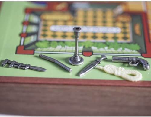 clue board game murder weapons