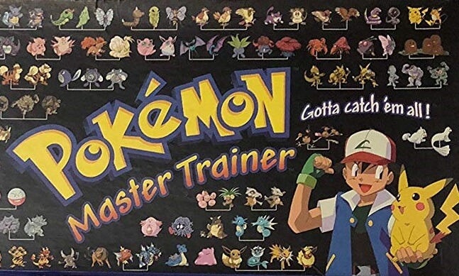 Pokemon master trainer board game 