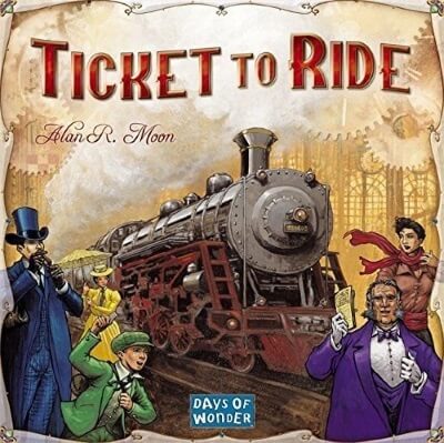 Ticket to ride board game box cover
