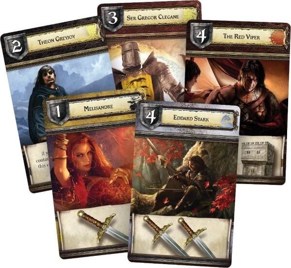 game of thrones board game cards