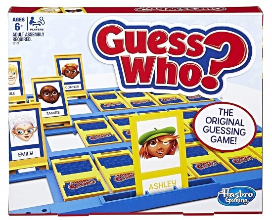 guess who board game in box