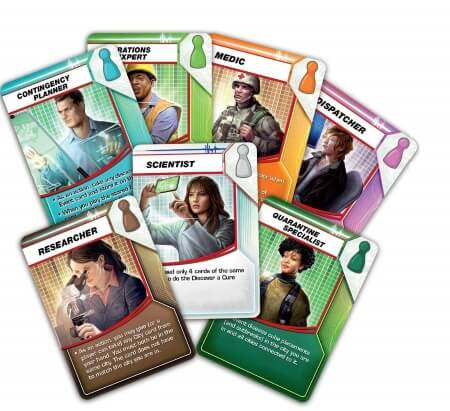 Pandemic board game cards 