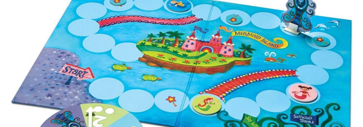 Mermaid Island Board Game Review, Rules & Instructions - Ages 5