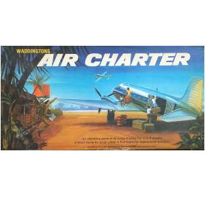 Air charter board game box cover