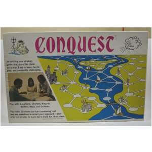Conquest Board Game 1972 box cover