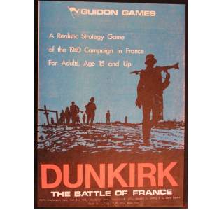 Dunkirk The Battle of France board game box cover