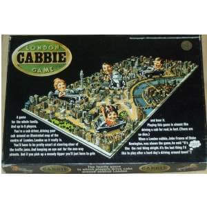London cabbie board game box