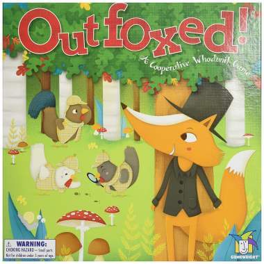 Outfoxed board game box cover