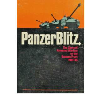 Panzerblitz board game box cover