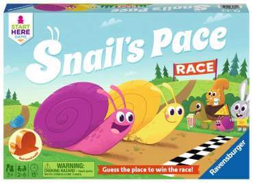 Snails Pace Race Board Game Box Front