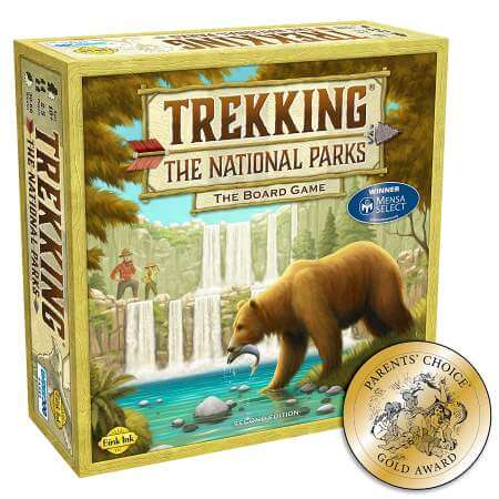 Trekking The National Parks Board Game Box
