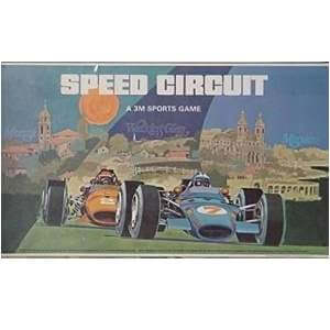 speed circuit board game 1971 box cover