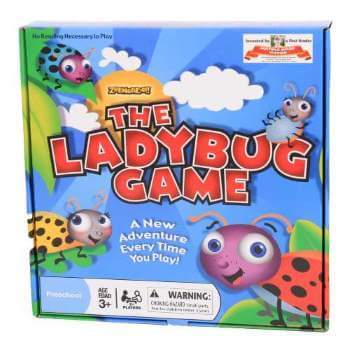 the ladybug board game box