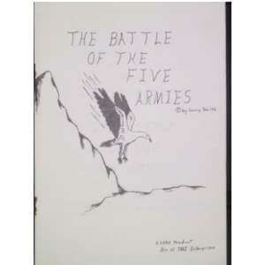 Battle of the Five Armies game cover 1975