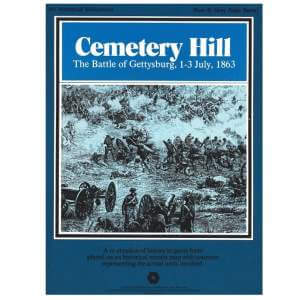 Cemetery Hill The Battle of Gettysburg board game 1975