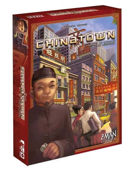 Chinatown board game box cover