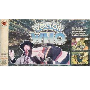Doctor Who board game box 1975