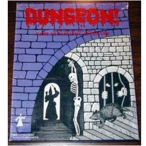 Dungeon Board Game box cover 1975