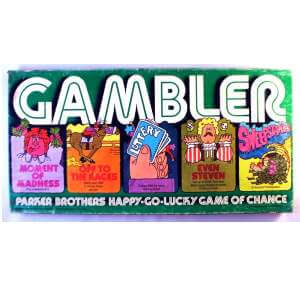 Gambler Board game box cover 1975