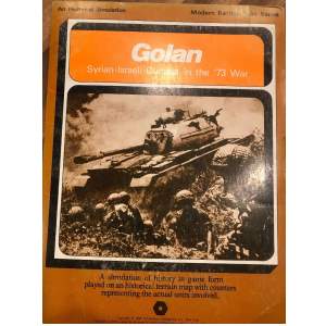 Golan board game box cover 1975