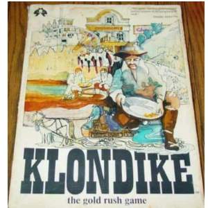 Klondike Board Game box cover 1975