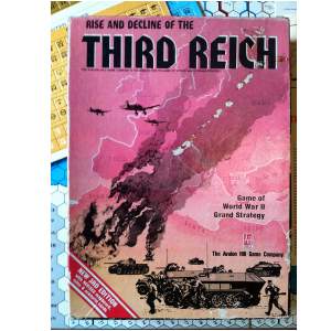 Rise and Decline of the Third Reich board game box cover 1974