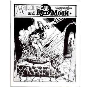 White Bear and Red Moon cover 2nd printing 1976
