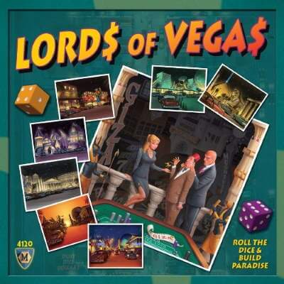 Lords of Vegas Board Game box cover