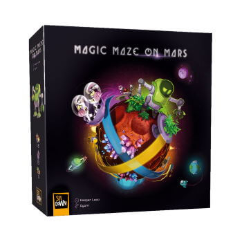 Magic Maze on Mars Board Game box cover