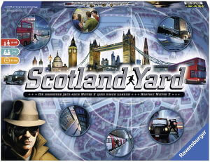 Scotland Yard board game box cover