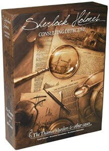 Sherlock Holmes consulting detective board game box cover