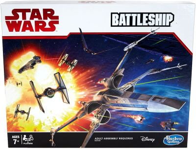 Star Wars Battleship Board Game box cover