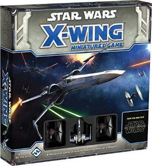 star wars x wing miniatures board game box cover