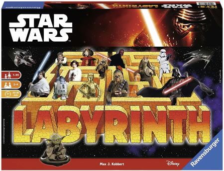 Star Wars Labyrinth board game box cover