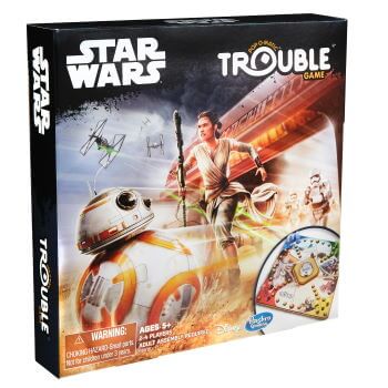 Star Wars Trouble board game box cover