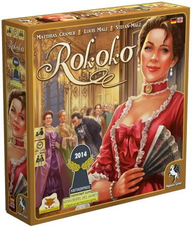 Rococo board game box cover