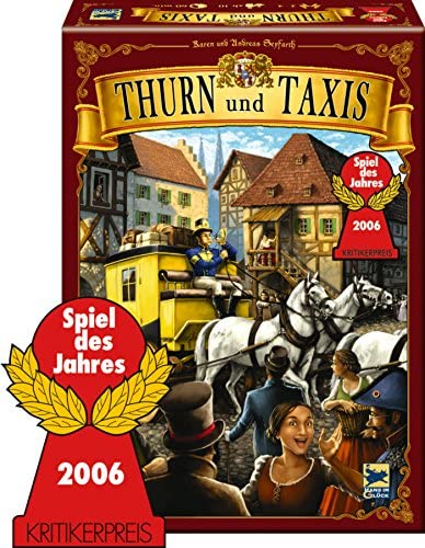 Thurn and Taxis board game box cover