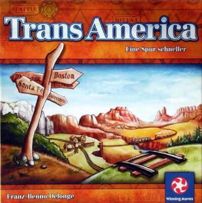 TransAmerica board game box cover