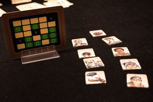 codenames duet grid and tokens