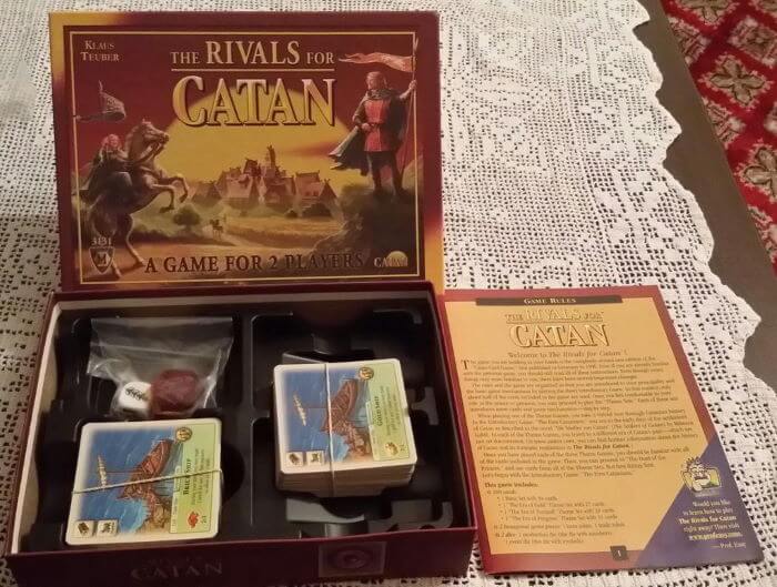 rivals for Catan components