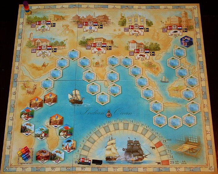 Queen Games eurostyle strategy Dan Glimne NEW L74 Board Game, 2016 Batavia 