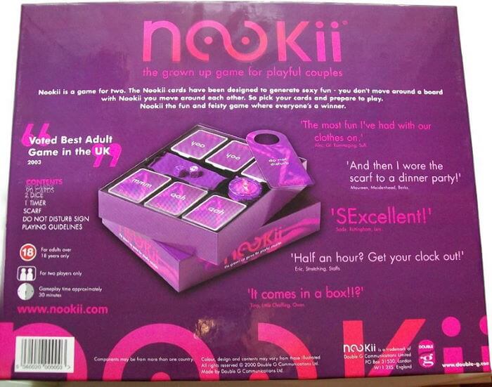 Nookii back of box