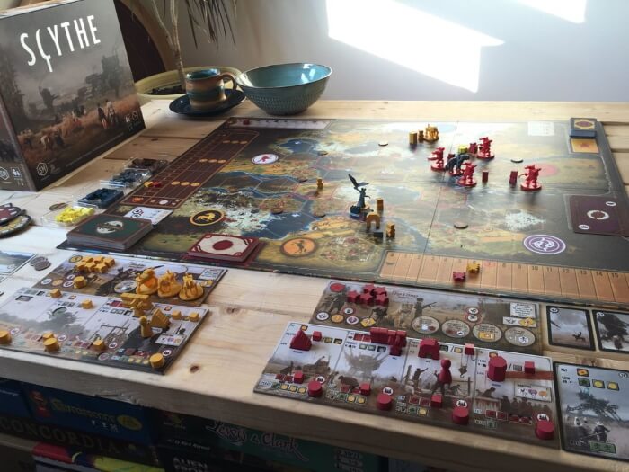 Scythe set up