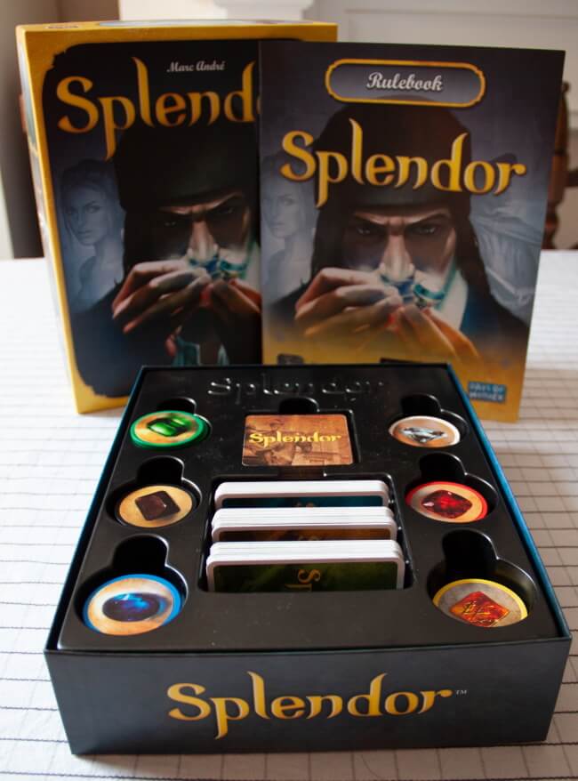 Splendor box and components
