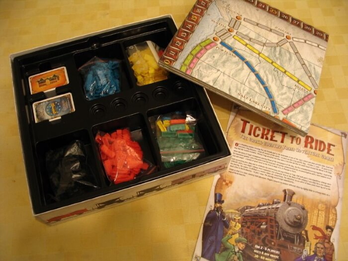 Ticket to Ride components
