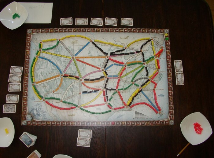 Ticket to Ride end game