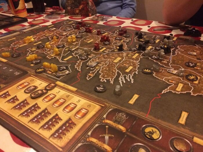a game of thrones playing