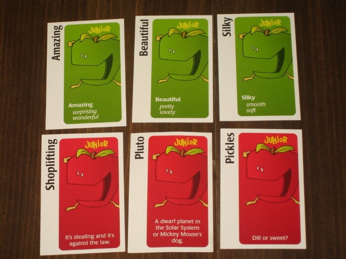 apples to apples junior cards