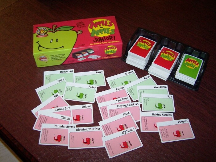 apples to apples junior components