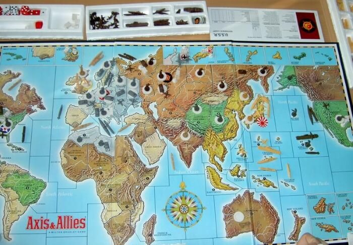 Axis and Allies set up